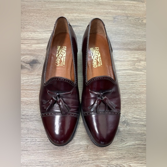 Salvatore Ferragamo Other - Salvatore Ferragamo Men’s Size 11 – Burgundy Leather – Made in Italy